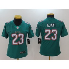 Women Nike Miami Dolphins #23 Jay Ajayi Green Vapor Untouchable Limited NFL Jersey