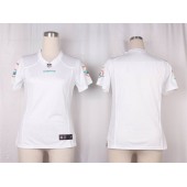 Women Nike Miami Dolphins Blank Game White NFL Jersey