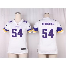 Women Nike Minnesota Vikings #54 Eric Kendricks Game White NFL Jersey