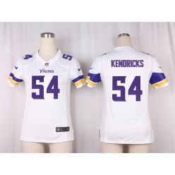 Women Nike Minnesota Vikings #54 Eric Kendricks Game White NFL Jersey