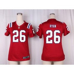 Women Nike New England Patriots #26 Logan Ryan Game Red Alternate NFL Jersey
