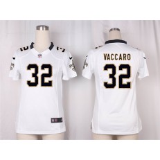 Women Nike New Orleans Saints #32 Kenny Vaccaro Game White NFL Jersey