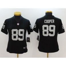 Women Nike Oakland Raiders #89 Amari Cooper Black Vapor Untouchable NFL Limited Jersey