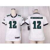 Women Nike Philadelphia Eagles #12 Randall Cunningham Game White NFL Jersey