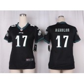Women Nike Philadelphia Eagles #17 Nelson Agholor Game Black Alternate NFL Jersey