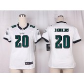 Women Nike Philadelphia Eagles #20 Brian Dawkins Game White NFL Jersey