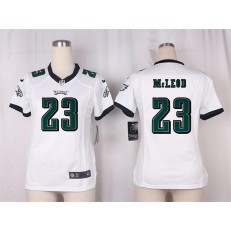 Women Nike Philadelphia Eagles #23 Rodney McLeod Game White NFL Jersey