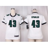 Women Nike Philadelphia Eagles #43 Darren Sproles Game White NFL Jersey