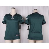 Women Nike Philadelphia Eagles Blank Game Midnight Green Team Color NFL Jersey
