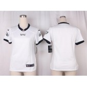 Women Nike Philadelphia Eagles Blank Game White NFL Jersey