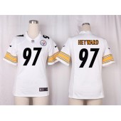 Women Nike Pittsburgh Steelers #97 Cameron Heyward Game White NFL Jersey