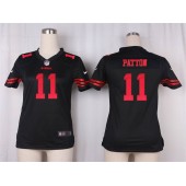 Women Nike San Francisco 49ers #11 Quinton Patton Game Black NFL Jersey