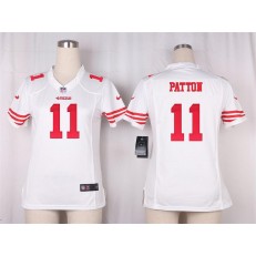 Women Nike San Francisco 49ers #11 Quinton Patton Game White NFL Jersey