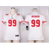 Women Nike San Francisco 49ers #99 DeForest Buckner Game White NFL Jersey