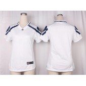 Women Nike Seattle Seahawks Blank Game White NFL Jersey