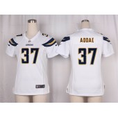 Women Nike San Diego Chargers #37 Jahleel Addae Game White NFL Jersey