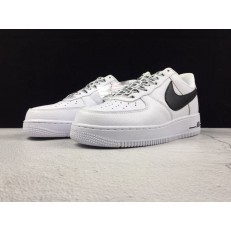 NIKE AIR FORCE 1 LOW 07 LV8 NBA PACK WHITE BLACK 823511-103