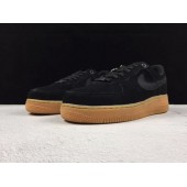 NIKE AIR FORCE 1 LOW 07 LV8 SUEDE BLACK BROWN AA1117-001