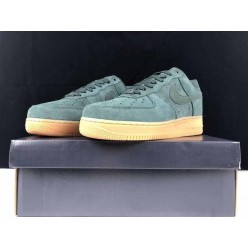 NIKE AIR FORCE 1 LOW 07 LV8 SUEDE GREEN BROWN AA1117-300
