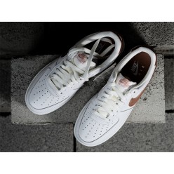 NIKE AIR FORCE 1 LOW SUMMIT WHITE RED BRONZE 314219-129