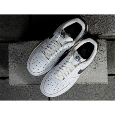 NIKE AIR FORCE 1 LOW SUMMIT WHITE SILVER 314219-128