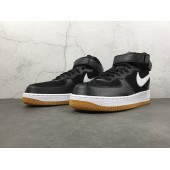 NIKE AIR FORCE 1 MID 07 BLACK WHITE 315123-035