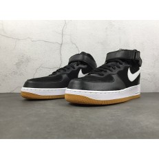 NIKE AIR FORCE 1 MID 07 BLACK WHITE 315123-035