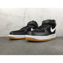 NIKE AIR FORCE 1 MID 07 BLACK WHITE 315123-035