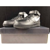 NIKE AIR FORCE 1 MID 07 LV8 SUEDE BLACK WHITE AA4083-001