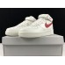 NIKE AIR FORCE 1 MID 07 LV8 SUEDE SAIL UNIVERSITY RED 315123-126