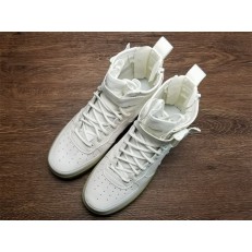 NIKE SF AIR FORCE 1 MID IVORY OLIVE 917753-101