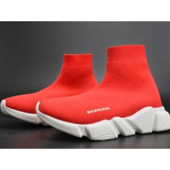 BALENCIAGA STRETCH MESH HIGH TOP SNEAKER RED KIDS 454488-W05G0-1000