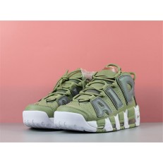 NIKE W AIR MORE UPTEMPO KHAKI GREEN SILVER 917593-001
