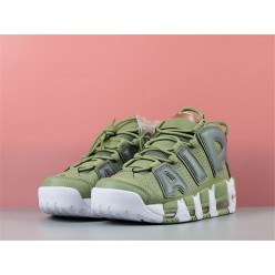 NIKE W AIR MORE UPTEMPO KHAKI GREEN SILVER 917593-001