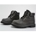 TIMBERLAND BOOTS 10860 JUNIOR BLACK NUBUCK WATERPROOF