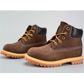TIMBERLAND BOOTS 10860 JUNIOR BROWN NUBUCK WATERPROOF