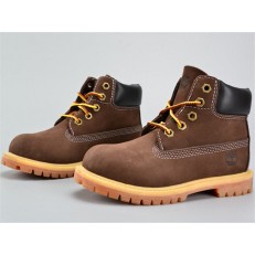 TIMBERLAND BOOTS 10860 JUNIOR BROWN NUBUCK WATERPROOF