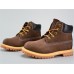 TIMBERLAND BOOTS 10860 JUNIOR BROWN NUBUCK WATERPROOF