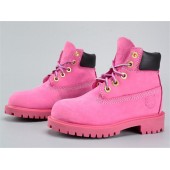 TIMBERLAND BOOTS 10860 JUNIOR PINK NUBUCK WATERPROOF