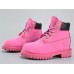 TIMBERLAND BOOTS 10860 JUNIOR PINK NUBUCK WATERPROOF