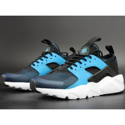 NIKE AIR HUARACHE RUN UBTRA BLACK ROYAL WHITE 819685-401