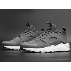 NIKE AIR HUARACHE RUN ULTRA GREY WHITE 762142-011