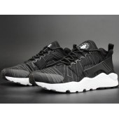 NIKE AIR HUARACHE RUN ULTRA TRA BLACK WHITE 859511-001