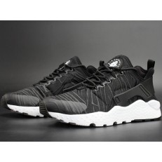 NIKE AIR HUARACHE RUN ULTRA TRA BLACK WHITE 859511-001