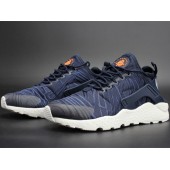 NIKE AIR HUARACHE RUN ULTRA TRA DARK BLUE RED WHITE 859511-401