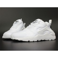 NIKE AIR HUARACHE RUN ULTRA WHITE BLACK 819151-101