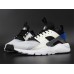 NIKE AIR HUARACHE RUN ULTRA WHITE BLUE BLACK 819685-100
