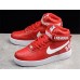 NIKE AIR FORCE 1 HIGH x SUP WORLD FAMOUS RED 698696-610