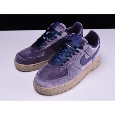 NIKE W AIR FORCE 1 LOW 07 LV8 SUEDE VELVET LAVENDER PURPLE 849345-401