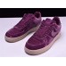 NIKE W AIR FORCE 1 LOW 07 LV8 SUEDE VELVET TARO PURPLE 849345-601